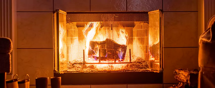 Mendota Hearth Landscape Fireplace Installation in Southaven, Mississippi
