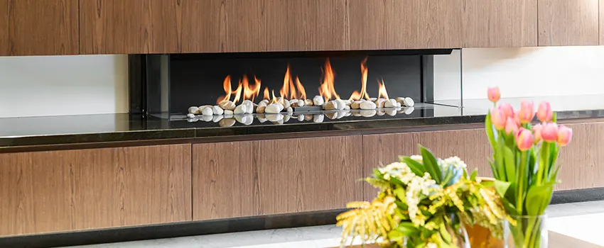 Double-height Fireplace Design Refurbishment in Southaven, Mississippi